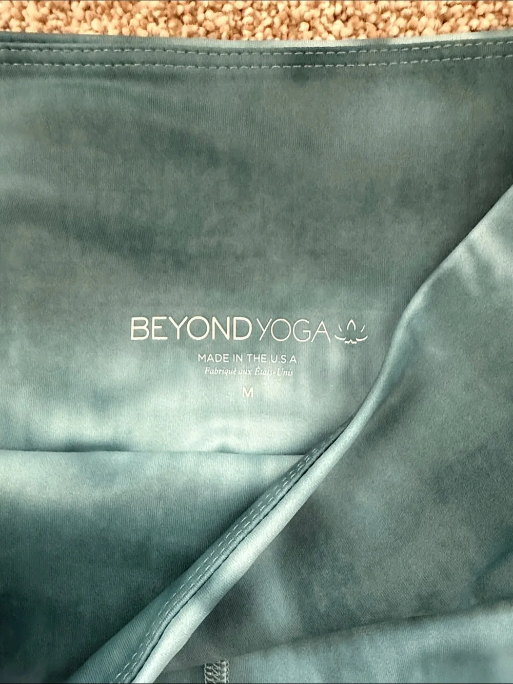 Beyond Yoga Lux High Waisted 7/8 Leggings - Sky Blossom - NWT SZ M
